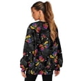 thumbnail image 2 of HELLHERO Butterfly Print Women Pullover Top Long Sleeve, Casual Oversized Sweatshirt Fall Winter Crew Neck Sweatshirt 2025 Size XXXL, 2 of 7