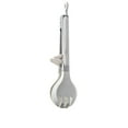 thumbnail image 2 of Kitchen Tongs, Food Tongs, High Temperature Resistant, Flat Scraping Head, for Grilling, Serving Steak, and Handling Bread, White, by FAJHHA, 2 of 7