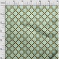 thumbnail image 2 of oneOone Polyester Lycra Fabric Geometric & Floral Block Print Fabric By The Yard 56 Inch Wide, 2 of 4