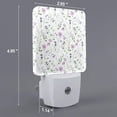 thumbnail image 2 of Sikiie Watercolor Wildflower Led Night Light, Warm White,Cool White Lights for Bathroom,Hallway,Bedroom, Kids Room-UK, 2 of 7