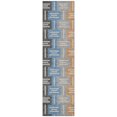 thumbnail image 2 of Addison Rugs Chantille Indoor/Outdoor Transitional Mid-century Modern Navy Machine Washable Runner Rug, 2'3" x 7'6", 2 of 8