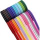 thumbnail image 2 of 3/8" White Jump Point Grosgrain Ribbons, Perfect for Gift Wrapping Crafts Party, 2 of 5