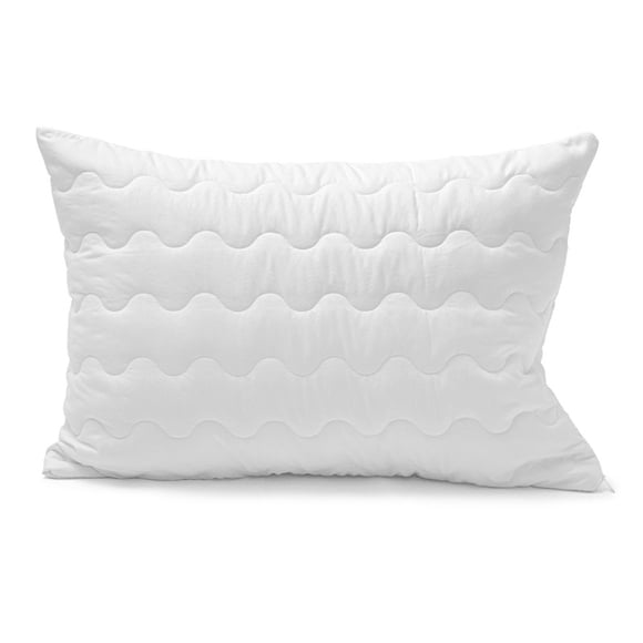 Almohada Home Trends Suavidad Floral Blanco Estándar