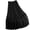 Black, variant on Summer Skirts for Women High Waisted Lace Patchwork Tulle Skirt A-line Mid Length Skirt Casual Vacation