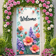 thumbnail image 5 of Decorative Design Floral Welcome Banner Colorful Flowers Elegant Style for Home Decoration Party Event, 5 of 8