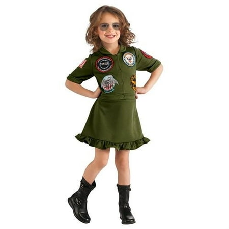 Girls Top Gun Flight Dress
