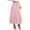 Pink, variant on YgkuHd Maxi Skirts for Women Casual Summer Solid Color Loose High Waist A-line Half Body Elastic Waist Drawstring Skirt Long Skirts for womens clothes Summer,Gray_XL