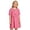 Hot Pink, variant on Fgnfyis Girls Summer Dress Bowknot Puffy Sleeves Solid Color A Line Short Party Gown for Toddler Kids Toddler Girl Dresses Yellow 7-8 Years
