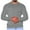 Gray, variant on safuny Men's Crew Neck Sweatshirts Loose Sweaters Basic Shirts Big&Tall Outwear Plaid Pullover Fashion Casual Activewear Long Sleeve Sports Knitted Tops Fall Winter Black L