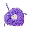 thumbnail image 2 of SPRING PARK Heart-shape Rose Flowers Ring Box Wedding Jewellery Case Rings, 2 of 7