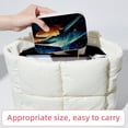 thumbnail image 6 of Starry Shark Portable Velvet Jewelry Stand Organizer Box with Removable Compartment - Gift, Jewelry Display, 6 of 7
