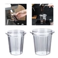 thumbnail image 2 of Coffee Dosing Cups Dose Cups Plastic Coffee Machine Handle Dosing Cups Mugs Perfect for Milktea Shops Homes Coffee Shops, 2 of 8