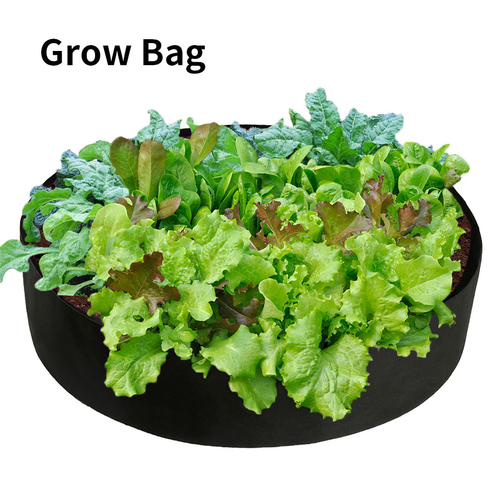 Willstar 1Pcs Plants Growing Bag Garden Flower Planter Vegetable Grow Bag 15 Gallon Large Capacity Planter Bag-23.4*7.8 Inch - image 1 of 10