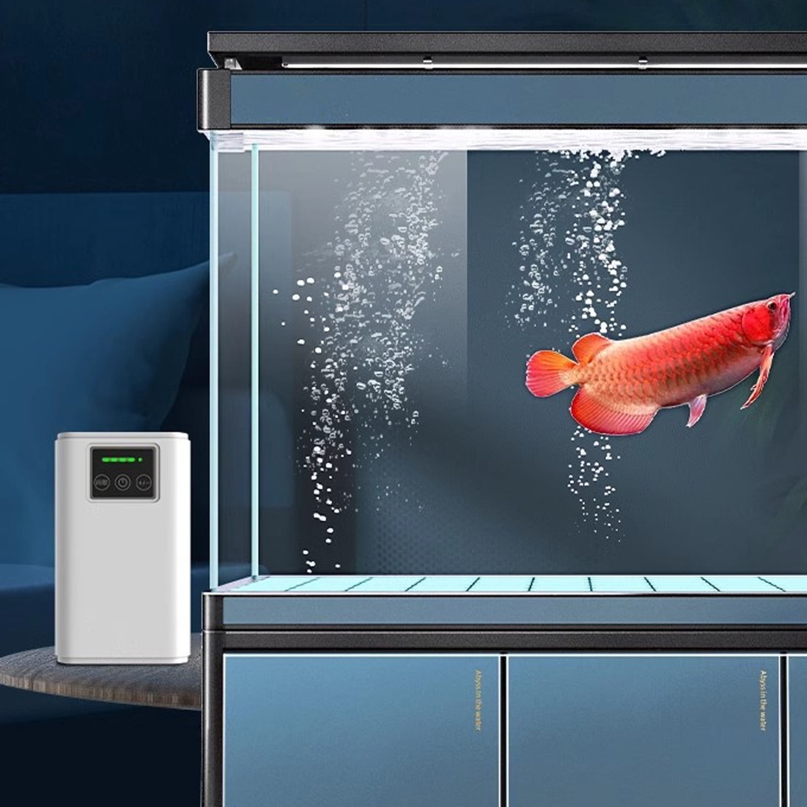 Quiet Outdoor Air Pumps For Fish Tanks USB Charging Aquariums Aerator ABS Low Noise Design Oxygen Pumps for Fishing