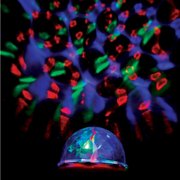 VEI Party Starter Bulb Light Bulb 1 Watt Multicolored Plastic Rotating LED Prism