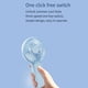 thumbnail image 5 of Ventilador pequeño Bearachild de escritorio ABS Blanco Glaciar, 5 of 6
