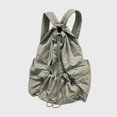 thumbnail image 1 of Fashion Ruched Drawsting Backpacks for Women Casual Nylon Lady Backpack Light Weight Students Bag Large Capacity Travel Sac 2025, 1 of 6