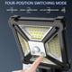 thumbnail image 5 of Luces solares para exteriores con sensor de movimiento, IP65, 3 modos, luces de seguridad para pared, para cercas, patios, jardines, puertas de entrada., 5 of 8
