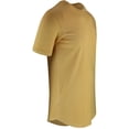 thumbnail image 3 of Vintage Mustard ShirtBANC Mens Hipster Hip Hop Long Drop Tail T Shirts, 3 of 5