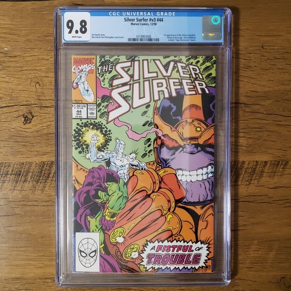 Silver Surfer #44 - CGC 9.8 Comic Book