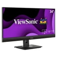 thumbnail image 1 of ViewSonic VG3456A 34 Inch 21:9 Ultrawide QHD 1440p IPS Monitor with Ergonomic Design, 100W USB C, Docking Built-in, Gigabit Ethernet RJ54 for Home and Office, 1 of 5