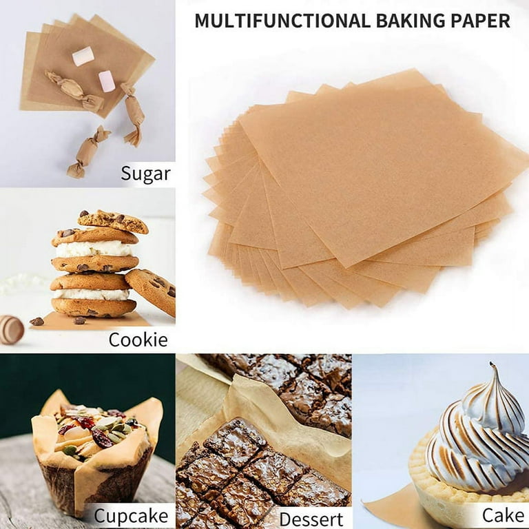 Pastry Tek Unbleached Paper Baking Paper Sheet - Precut, Silicone