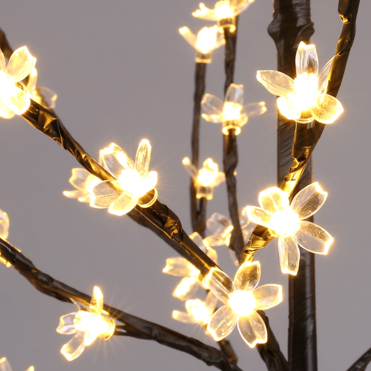 Excelvan 1 5m 5ft 180led Cherry Blossom Tree Light Decorative Excelvan 1 5m 5ft 180led Cherry Blossom Tree Light Decorative Flexible Creative Warm White Balck Branches Perfect For Home Festival Party Wedding