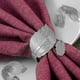thumbnail image 3 of Juego de anillos para servilletas con forma de hoja de plata, anillos para servilletas con forma de hoja para mesa, anillos para servilletas con forma de hoja de metal, 3 of 7