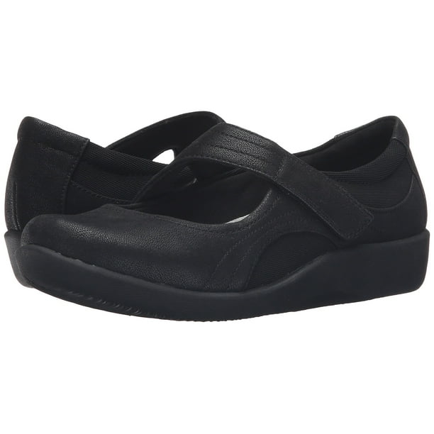 Clarks - Cloud Steppers by Clarks SILLIAN BELLA Womens Black Mary Jane ...