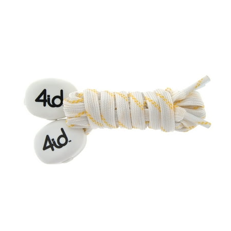 4id PowerLacez Light Up Shoelaces White
