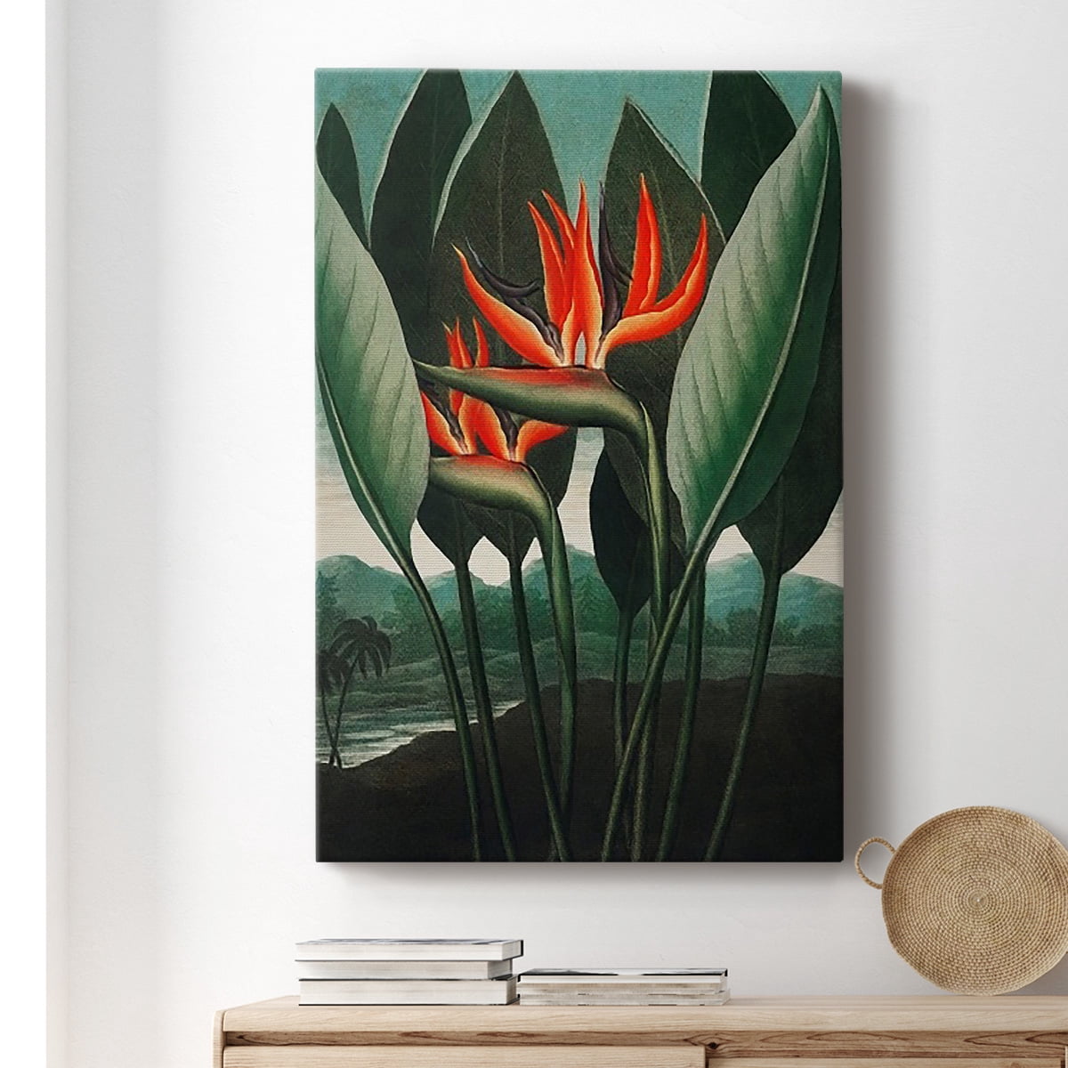 Temple of Flora IV Premium Gallery Wrapped Canvas - Ready to Hang