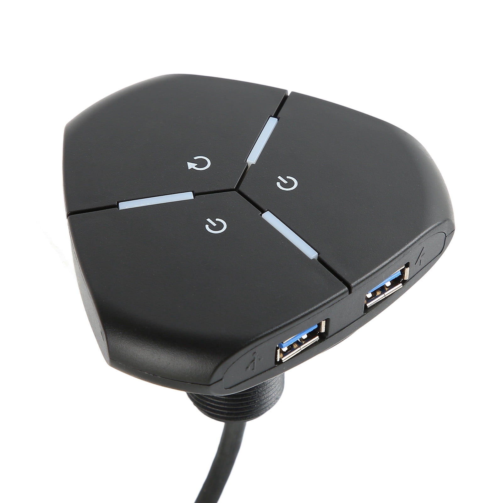PC Power Button, Dual Switch Light Weight Easy Installation PC Remote ...