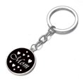 thumbnail image 3 of 2 Pack Time Gemstone Glass Pendant Keychain, Mother's Day Gift, 3 of 4