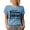 Baby Blue, variant on Proud Rescue Mom, Dog Rescuer, Animal Shelter Worker, White T-Shirt, Small