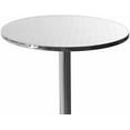 thumbnail image 5 of 24" Round Bistro Pub Table, Folding Cocktail Table Bar Height with Flip-Up Top, Maximum Load Capacity Up To  Lbs, for Dining Room Home Kitchen $$Garden &, 5 of 7