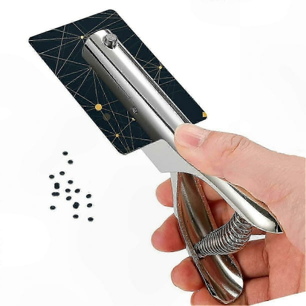 Heavy Duty Long Reach Hole Punch for Paper, PVC Cards, and Plastic Materials