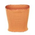 thumbnail image 3 of A2Y Women's Sexy Fitted Strapless Cotton Smocked Tube Crop Tops Peach S, 3 of 3