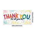 thumbnail image 3 of Appreciation Banner Thank You Colorful Design Gratitude Decoration Thankful Message Fun Theme for Party Celebration Event, 3 of 7