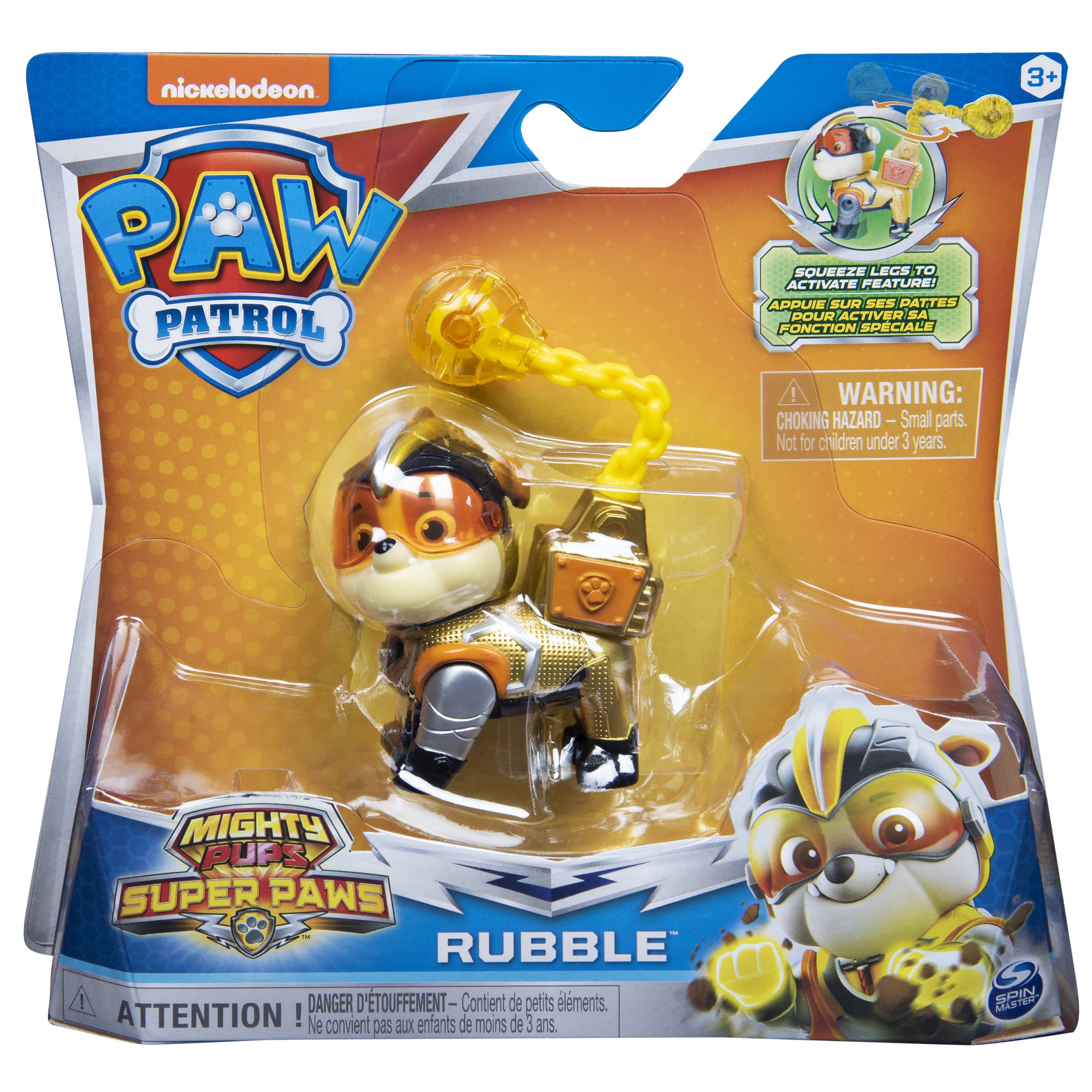 PAW Patrol, Mighty Pups Super PAWs Figure with Transforming Backpack (Styles May Vary) - Walmart.com