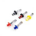 thumbnail image 1 of Tapón de silicona para vino, tapón Manual extensible para botella de bebidas, tapón de sellado hermético reutilizable a prueba de fugas, 5 uds., 1 of 4