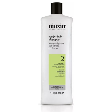 System 2 Hair Thickening Cleanser Shampoo, 33.8oz – Boosts Volume & Strength for Thinning Hair, Free Shipping