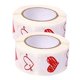 thumbnail image 4 of Valentine's Day Heart Stickers for Gift Decorating Assorted Colors Selfadhesive Sticker 2 Rolls, 4 of 4