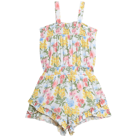 Jessica Simpson Baby and Toddler Girls' Playsuit Cover-up Romper, Sizes 12M-5T