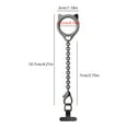 thumbnail image 5 of Yokua Secure Claws Hook Metal Phone Rings Holder for Key Camera Safety Straps, 5 of 9
