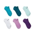 thumbnail image 2 of Women's Nike 6-Pack Everyday Plus Lightweight Training No-Show Socks Color: Black White Size: M, 2 of 4