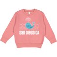 thumbnail image 2 of Inktastic San Diego California Whale Toddler Sweatshirt, 2 of 4