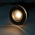 thumbnail image 2 of Warm White Yacht LED Round Courtesy Light Stair Deck Waterproof Light Clear, 2 of 10
