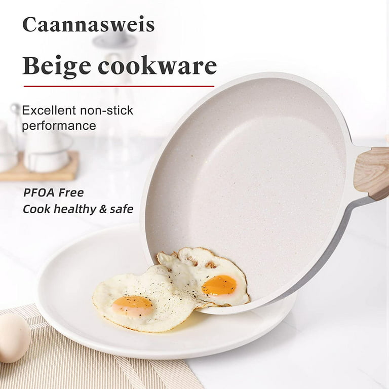 Pots and Pans Set - Caannasweis Kitchen Nonstick Cookware Sets Granite  Frying Pans for Cooking Granite Pan Sets Kitchen Essentials Set Ideal for  Baking or Roast…