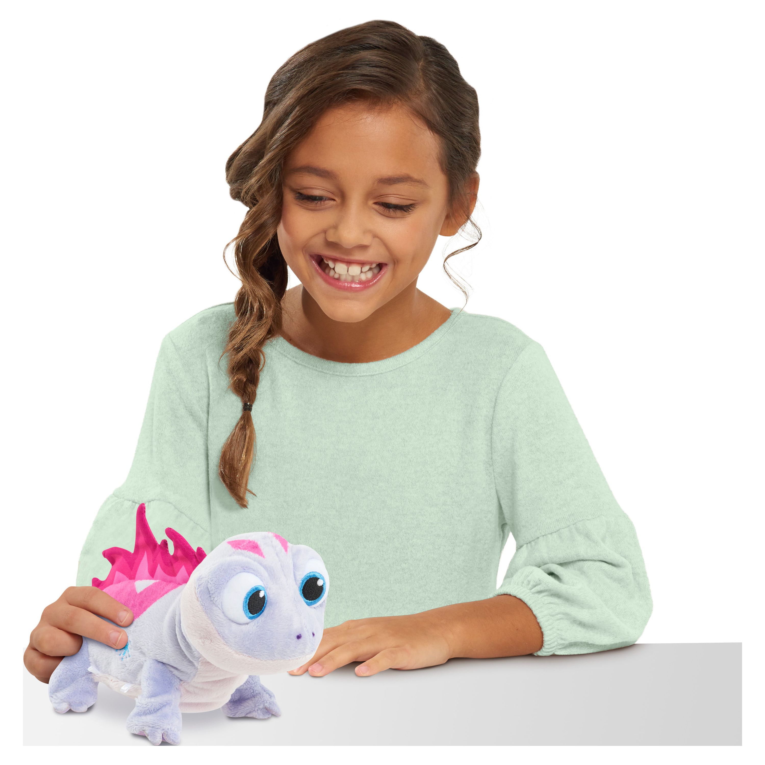 Disney Frozen 2 Walk & Glow Bruni The Salamander, Lights and Sounds Stuffed Animal, Officially Licensed Kids Toys for Ages 3 Up, Gifts and Presents - image 4 of 5