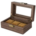 thumbnail image 1 of Case Organizer Display for Men Women  with Glass Velvet - 3 Slots, 1 of 9